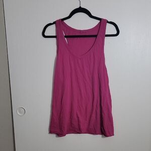 Women's Pink Sleeveless Top